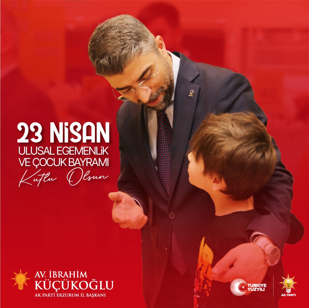 Akpartiskmerz25's tweet photo. 23 Nisan Ulusal Egemenlik ve Çocuk Bayramı kutlu olsun. 

#ŞimdiAsınBayrakları
#TürkiyeYüzyılı
#EyVatanım
#Erzurum https://t.co/XI4XRk8EQ3