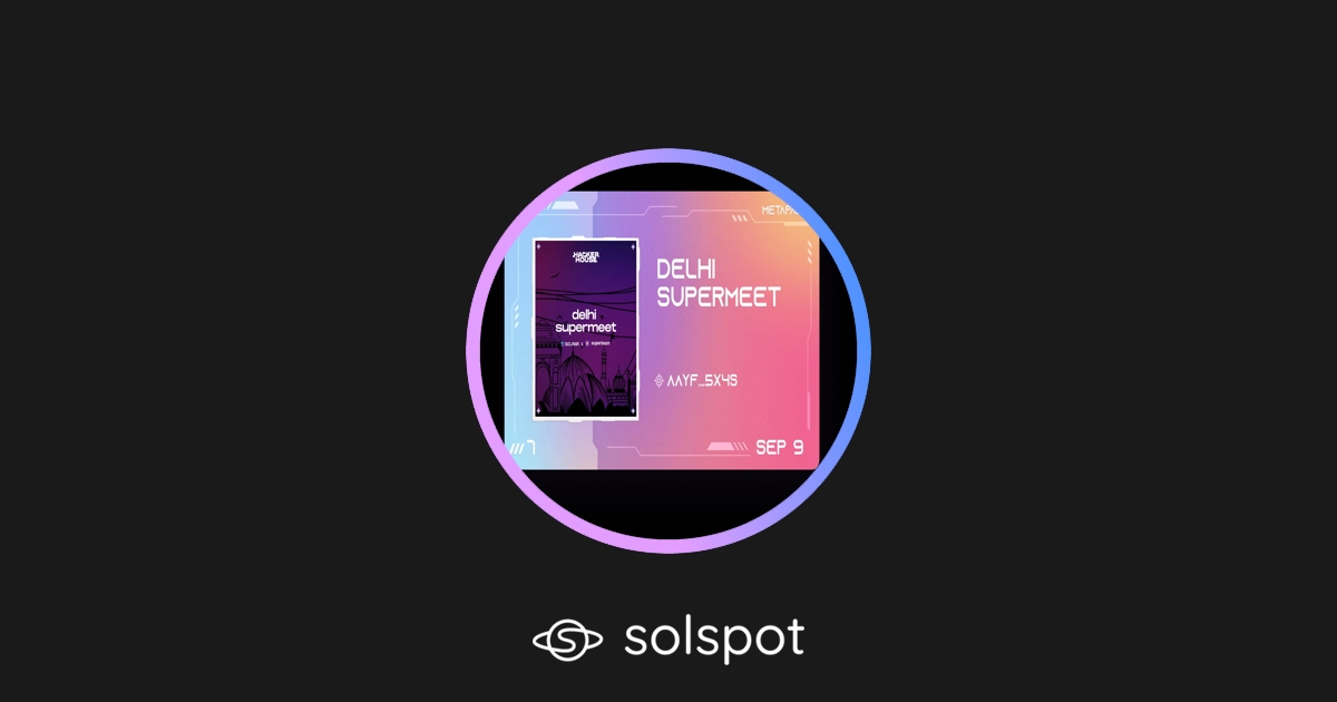 solspotActivity's tweet photo. Congratulations @HasatesErdem!

You have officially verified your Solana PFP!🪐

https://t.co/yIYUROLaeK https://t.co/ReQRl7banp