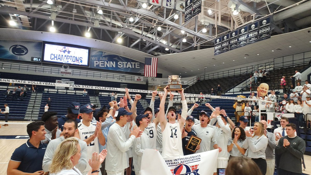 EIVAVolleyball's tweet photo. EIVA champs
@PennStateMVBALL sweeps @PrincetonVolley 3-0
Cal Fisher MVP 13 kills, 2 aces https://t.co/38RImp6Gn6
