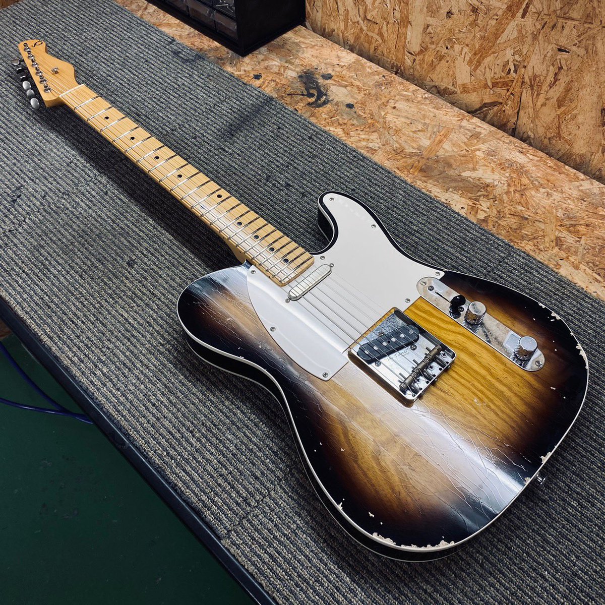 BlackSmokerInc's tweet photo. Trad Master DELTA-S BB 2TS Medium Aged finish !!!
健康志向が叫ばれる世の中ですが やっぱりバーボン・シガー・腰まで下げたストラップ!がめちゃくちゃ似合うギターはかっこいい😆 そんなDELTA-Sが出荷されました ! Keep on Rockin’ !!!!!!!!
#blacksmoker #Blacksmomerguitar #madeinjapan https://t.co/CsZWpgcnQQ