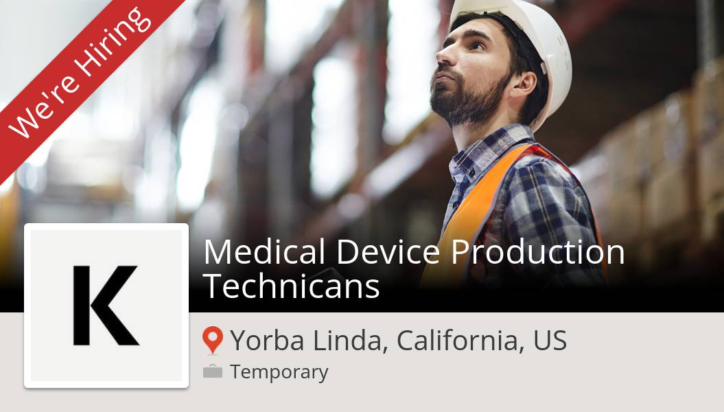 LillianOClemons's tweet image. #KellyServices is hiring! Medical Device #Production #Technicans in #YorbaLinda, apply now! #job workfor.us/kellyservices/…