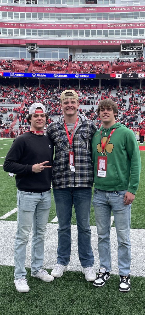 Carter83854638's tweet photo. Nebraska spring game ✅✅ https://t.co/HeRwMrxvZl