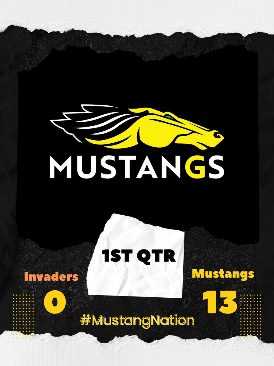 GilletteMustang's tweet photo. Mustangs are up! https://t.co/Pf3FwqJGzv