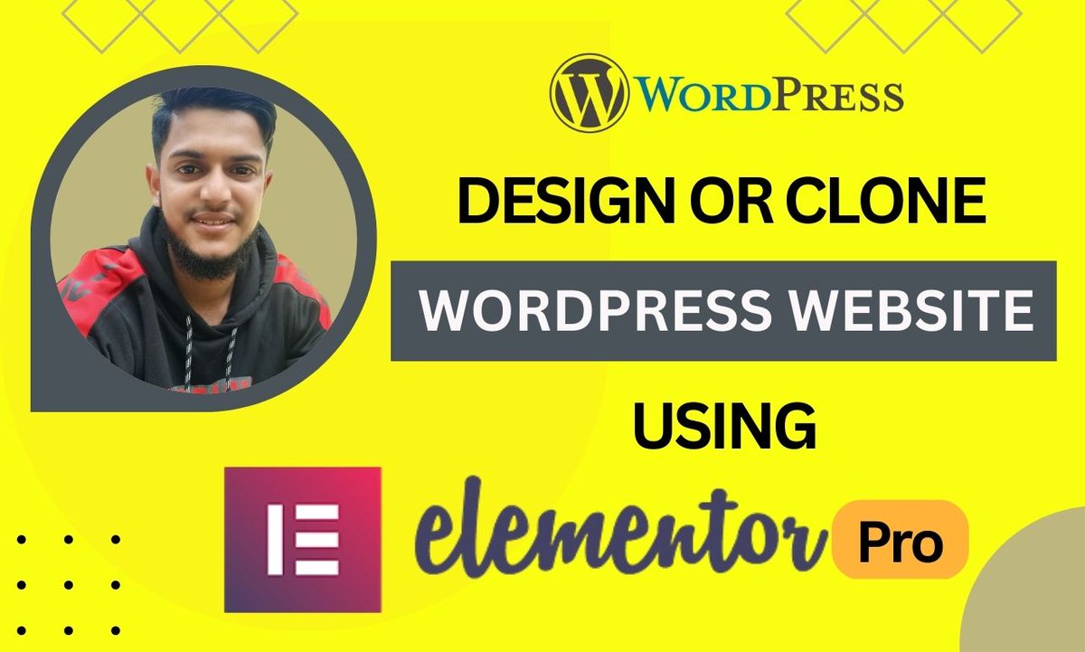 3Djibon's tweet photo. Fiverr: https://t.co/GVVMU9dwiw
WordPress Elementor allows you to add advanced styling, layout, and design features to your WordPress site without having to know any coding. I will help you to make a modern WordPress website. https://t.co/jpQECgAAlg