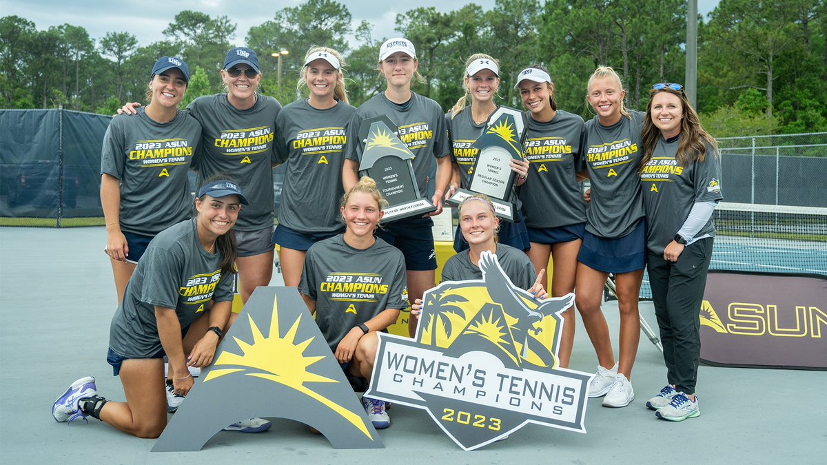 OspreyWTEN's tweet photo. Recapping our 10th ASUN Tourney title! 

RECAP &amp; STATS >> https://t.co/n7SPOjQryh

#SWOOP🎾 https://t.co/FEmJhNiFiS