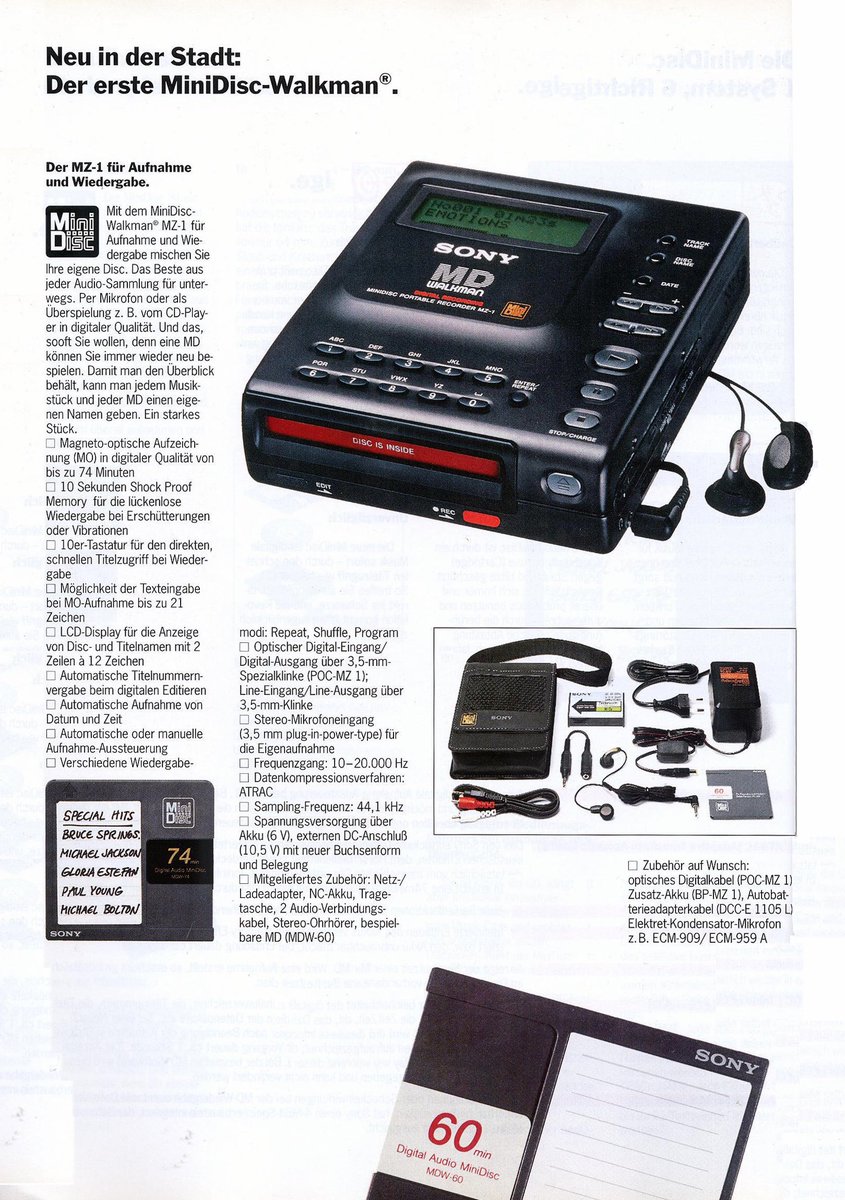 fashiongrunge's tweet photo. I really miss MiniDisc players… #retrotech #sonyminidisc #minidiscplayer https://t.co/2fgQGcEjwb