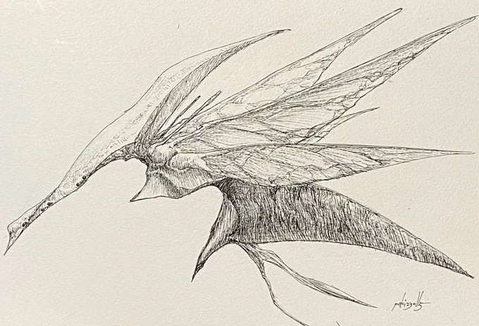 #ドラゴンの日過去絵より。 