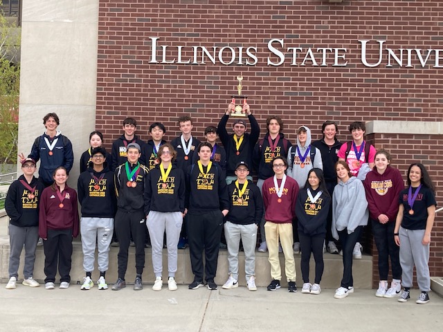 Bronco Math Team 7th in the State!  We couldn't be more proud!  Way to go, Broncos!  #WeAre Montini instagram.com/mchsmathteam