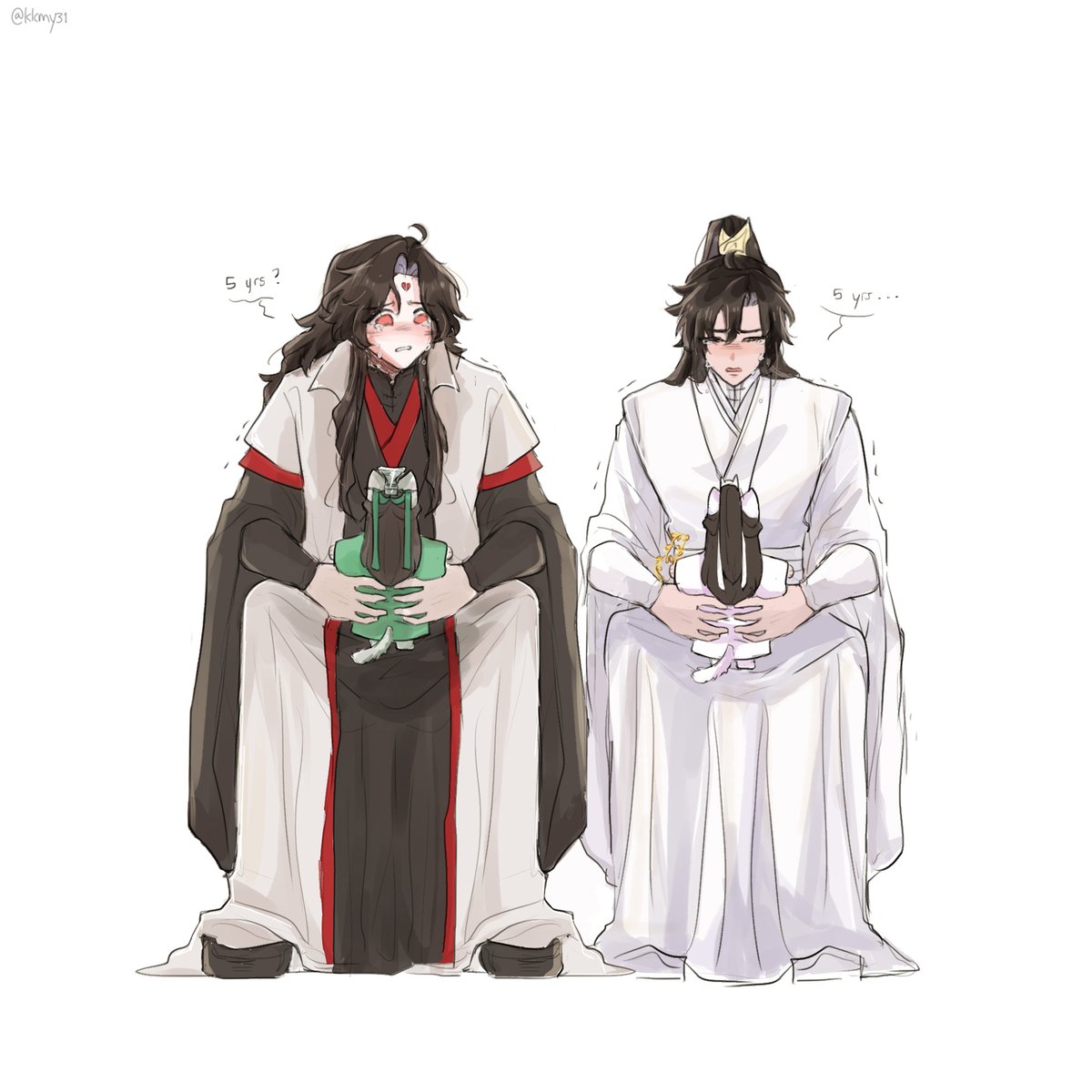 Emotional support shizun plush
#2ha #svsss #人渣反派自救系统 #二哈和他的白猫师尊