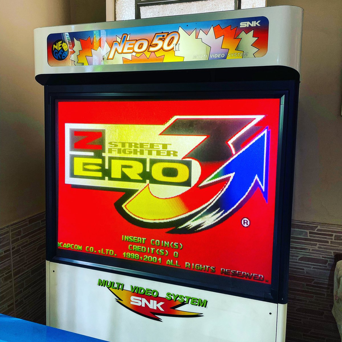 filipetter's tweet photo. Neo50 II by SNK #arcade #SNK #neo50 #NeoGeo https://t.co/zrALDLkPH5