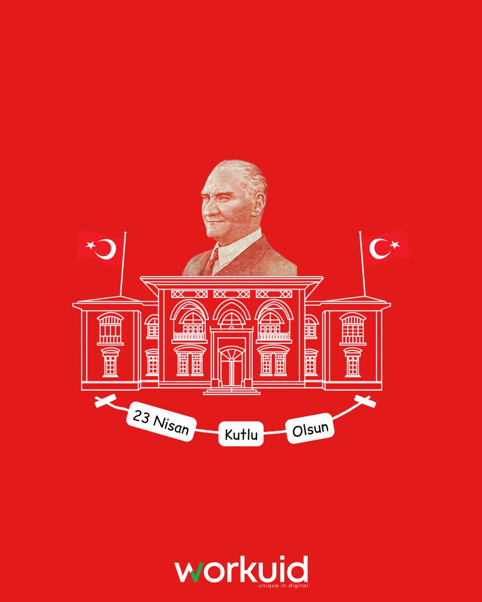 workuid's tweet photo. 23 Nisan Ulusal Egemenlik ve Çocuk Bayramımız Kutlu Olsun!🇹🇷 https://t.co/AjzPkqheI1