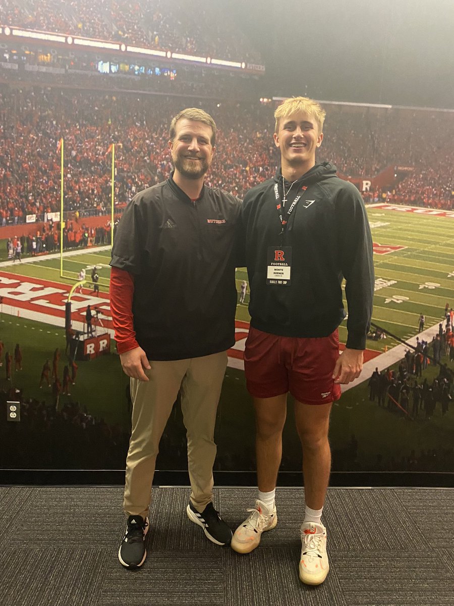 KeenerMonte's tweet image. Huge thanks to @RFootball for the spring practice visit!!! Had a great time!! @Coach_Aurich @GregSchiano @CoachDDalton