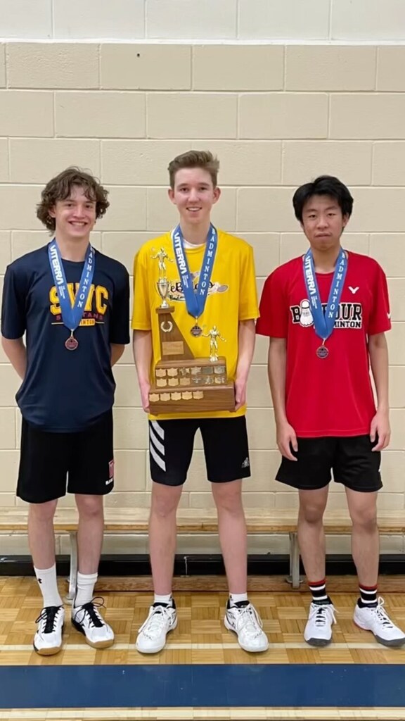 jamesgatessask's tweet photo. High School Badminton City Championships. Ben won bronze in singles and Hannah finished 4th in singles. https://t.co/F3Dswa8Vhh https://t.co/rgOs5ZOdZp