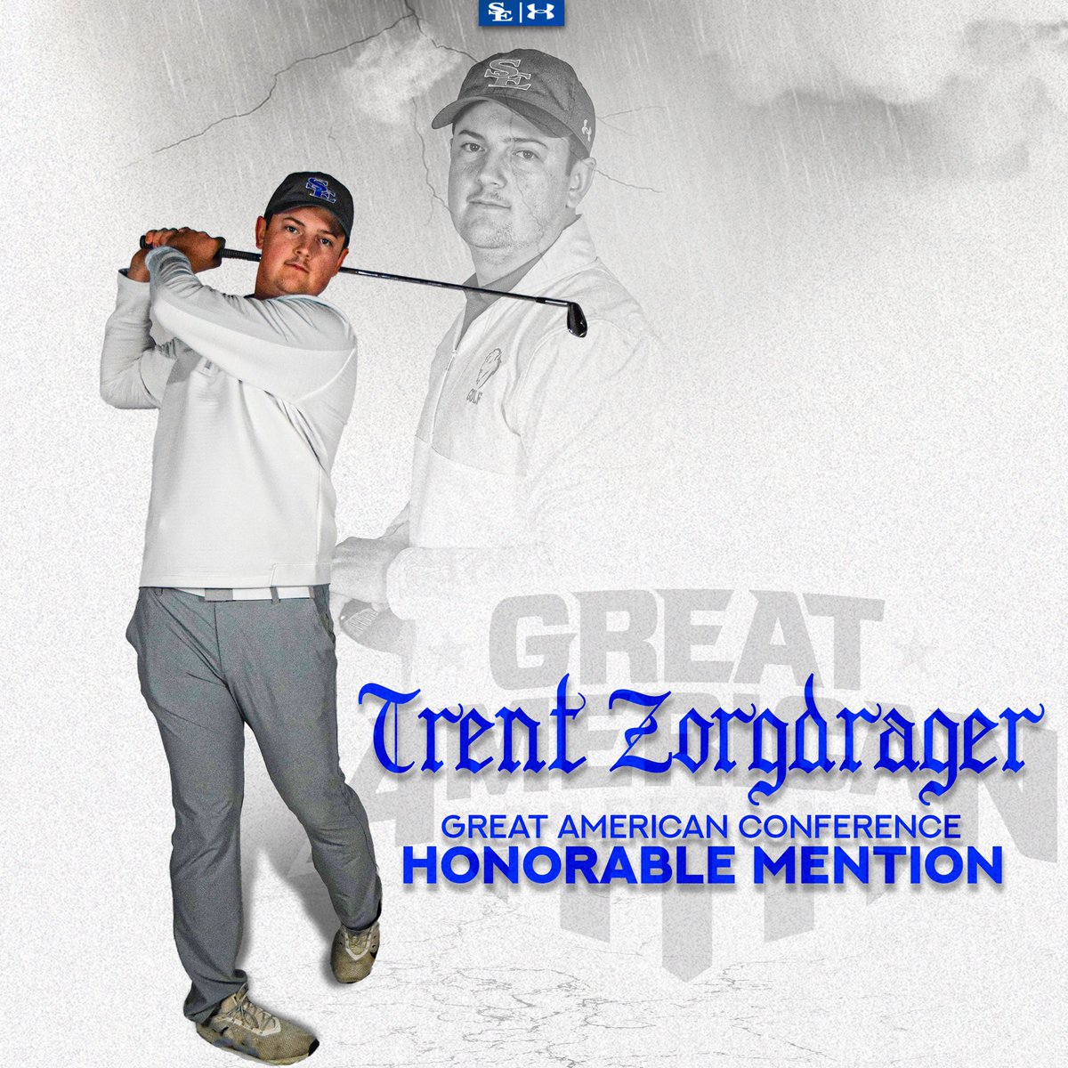 Trent Zorgdrager snags <a href="/GACAthletics/">#TheGAC</a> All-Conference Honorable Mention ⛈

#StormChaSE