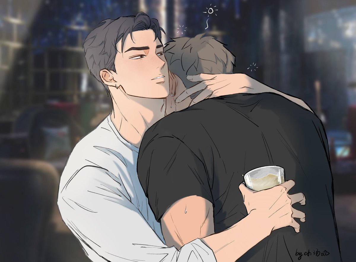 HuddyWiLLena's tweet photo. When Ian walked into the bar, TJ had already gotten himself drunk. 
"Was there something on his mind?" TJ fell into Ian's arms, and Ian helped him up. Thinking.
—— Has such a scene happened after their conversation on the rooftop?

#WetSand웻샌드 #wetsand #웻샌드 https://t.co/Qmq7ssWI14