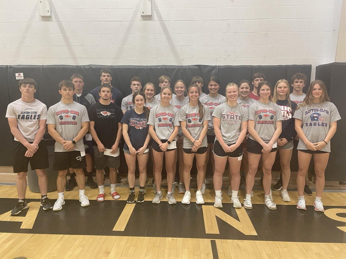 It was a great day for the Iron 🦅. We had 21 lifters compete at the KEMFA State Powerlifting Championships. The 🦅 brought home 35 medals, had 6 overall top 3 finishers, 1 Overall State Champion, 1 State Record tied, a new 1000 LB Club member, &amp; the girls were State Runner-Up.