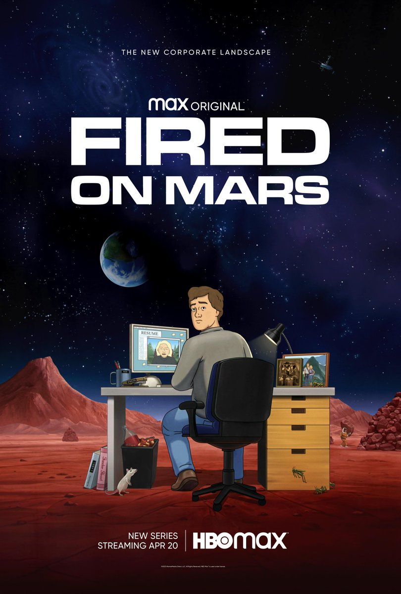 @TheJakeneutron For the people who's asking, the show is #FiredonMars it's on HBO Max