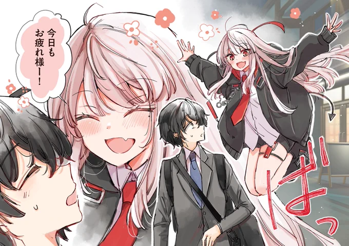 (2/2)

読んでくださりありがとうございます☺
にんげんに恋する死神ちゃんが
本になりました
気になっていただけましたらこちら御覧いただければと思います
https://t.co/d2qqxphK3h https://t.co/GkrMI4Y2AE