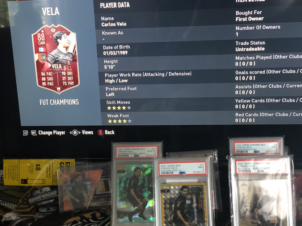 2 1/1 velas and a red vela fifa 23 🔥🔥