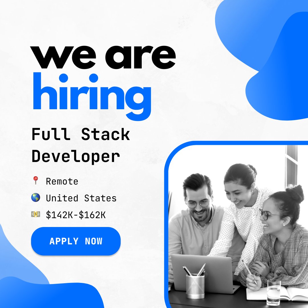 RemoteSEJobs's tweet photo. Remote opportunity for Full Stack Developers 🎉 Apply at 👇 https://t.co/OdB6wP8uwO

#remotejobs #RubyonRails #JavaScript https://t.co/s9gYapxmo6