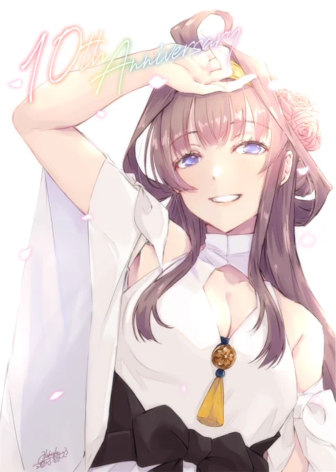 金剛ちゃん達と出会って10年!艦これ10周年、おめでとうございます #艦これ10周年 