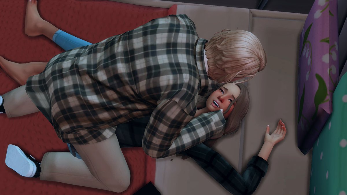 coconutwhims's tweet photo. Fauna &amp; Jack. They’re just “roomates” per whimsy Gen 2 guidelines 🥲
#whimsystories #ts4 https://t.co/EHPmL7iPYZ