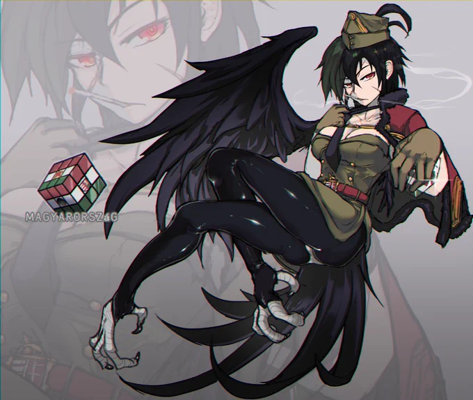 #繋がらなくていいから俺のキャラデザを見てくれ国モチーフ 