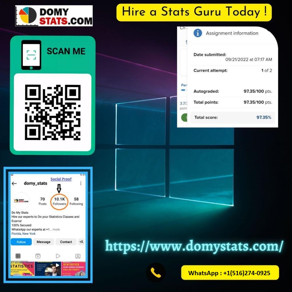 statisticsprohw's tweet photo. @futureleader_ @futureleader_ Statistics classes can be difficult at times ! At DOMYSTATS, our experts will help you ace your hw &amp; classes, guaranteed. We're experienced with all Online stats class platforms &amp; offer payment plans. Contact us today and get started on securing best grades ! https://t.co/yQOkC1pCpW