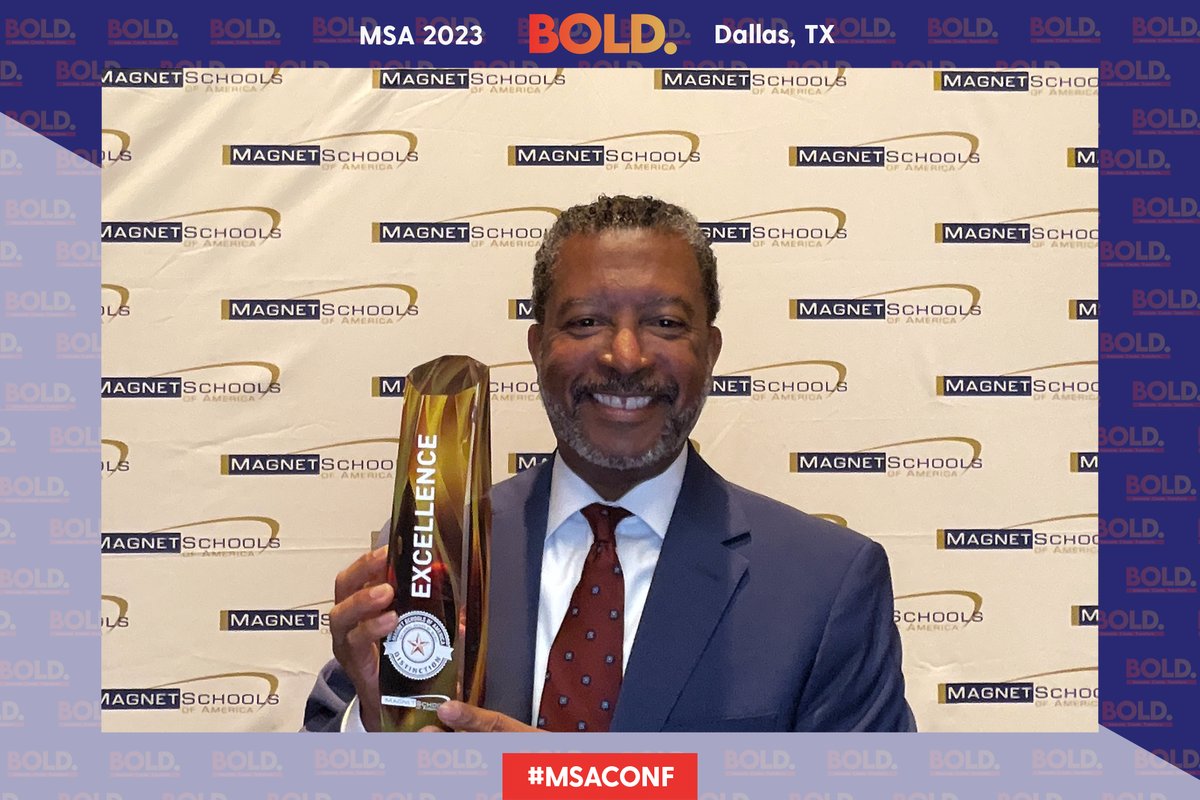 Today Mr. West accepted the Merit School of Excellence Award for Elite Scholars Academy at the Magnet Schools of America Conference! #earlycollege #cambridgeinternational <a href="/CambridgeInt/">Cambridge International Education</a> <a href="/MagnetSchlsMSA/">Magnet Schools of America</a>