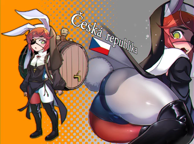 #繋がらなくていいから俺のキャラデザを見てくれ国モチーフ 