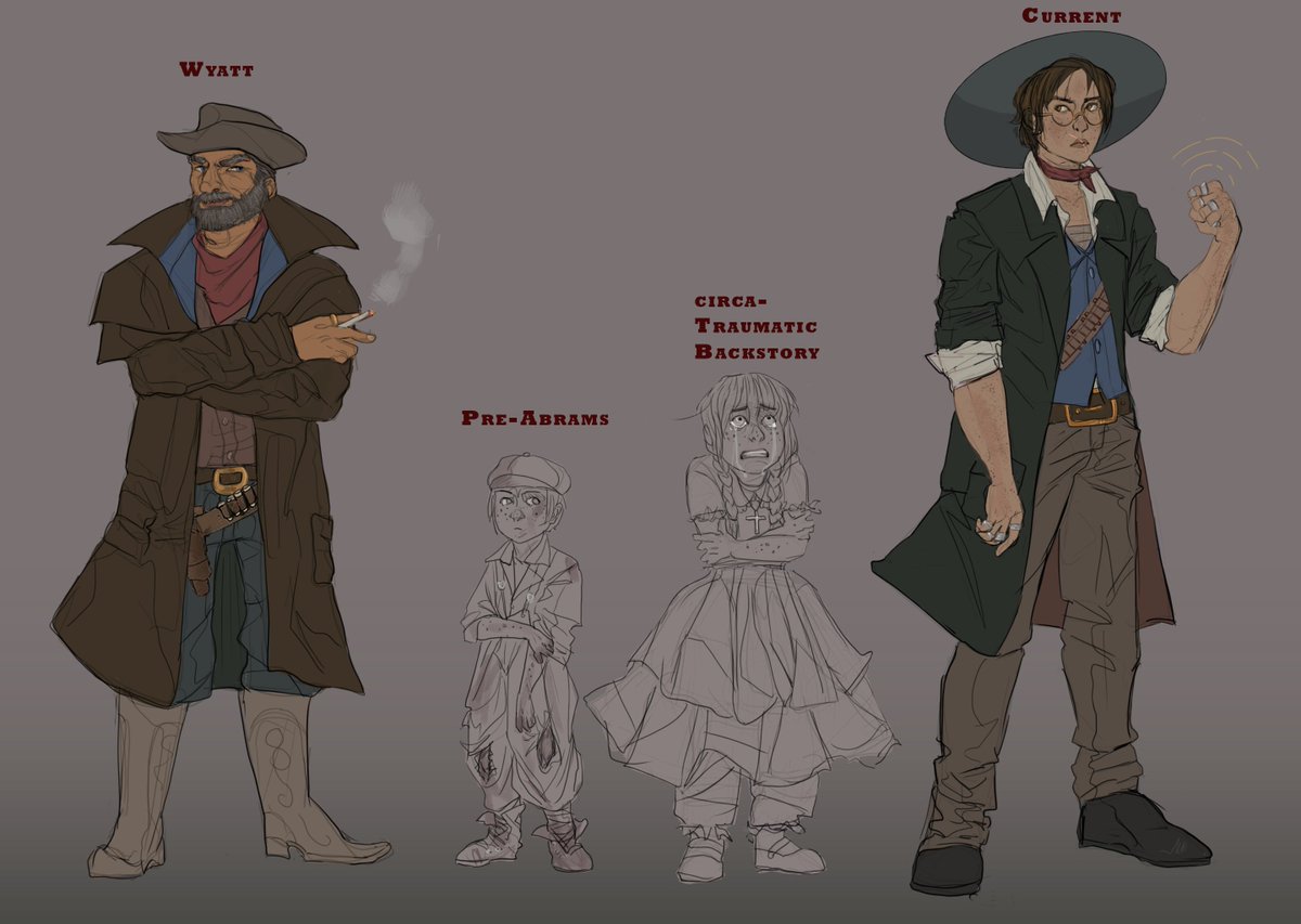 Razakstan's tweet photo. Made fanart of Larkin, an interactive fiction demo I'm obsessed with https://t.co/8OjKufgFI4