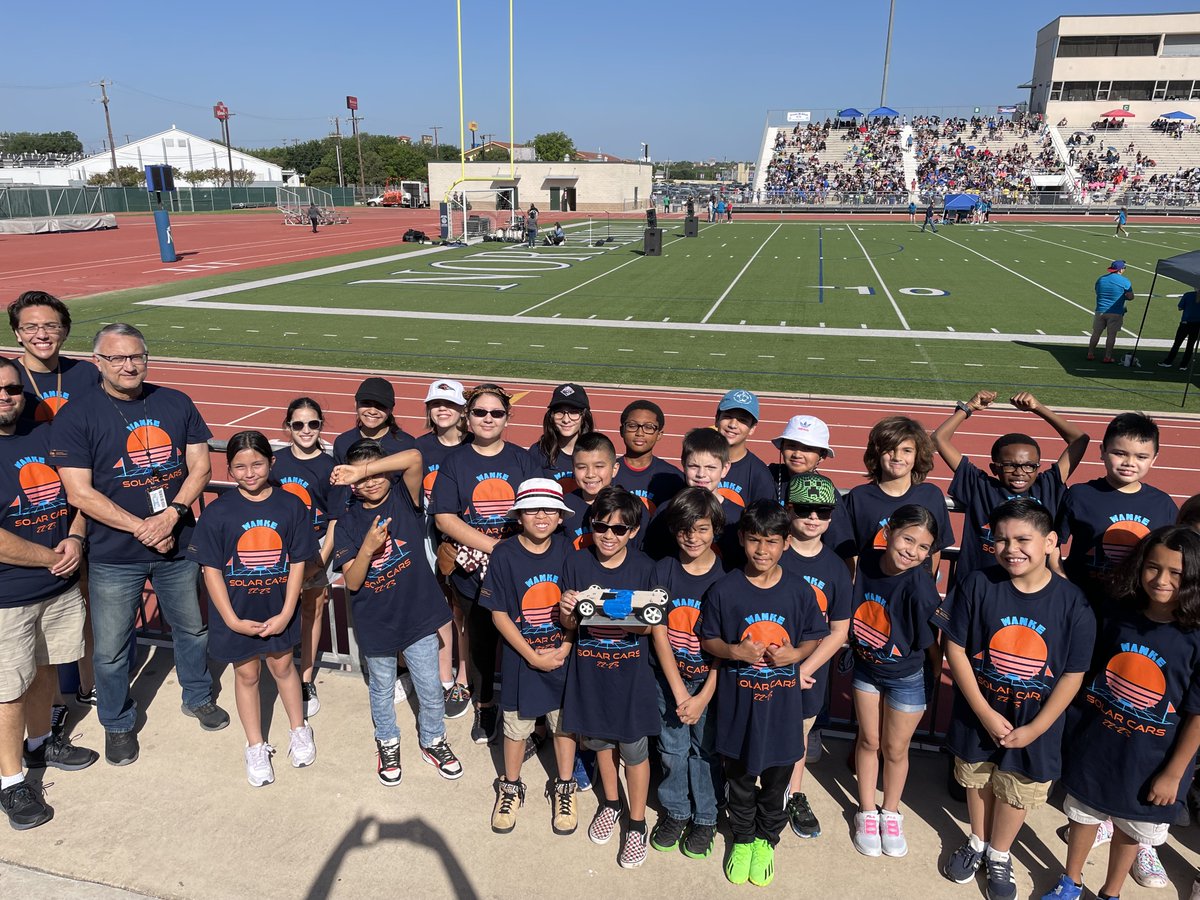 It was a beautiful Earth Day to hold the 27th annual Texas Solar Race Car Event at NISD. More than 1,200 students from 280 elementary and middle school teams from 47 elementary and 10 middle schools participated.