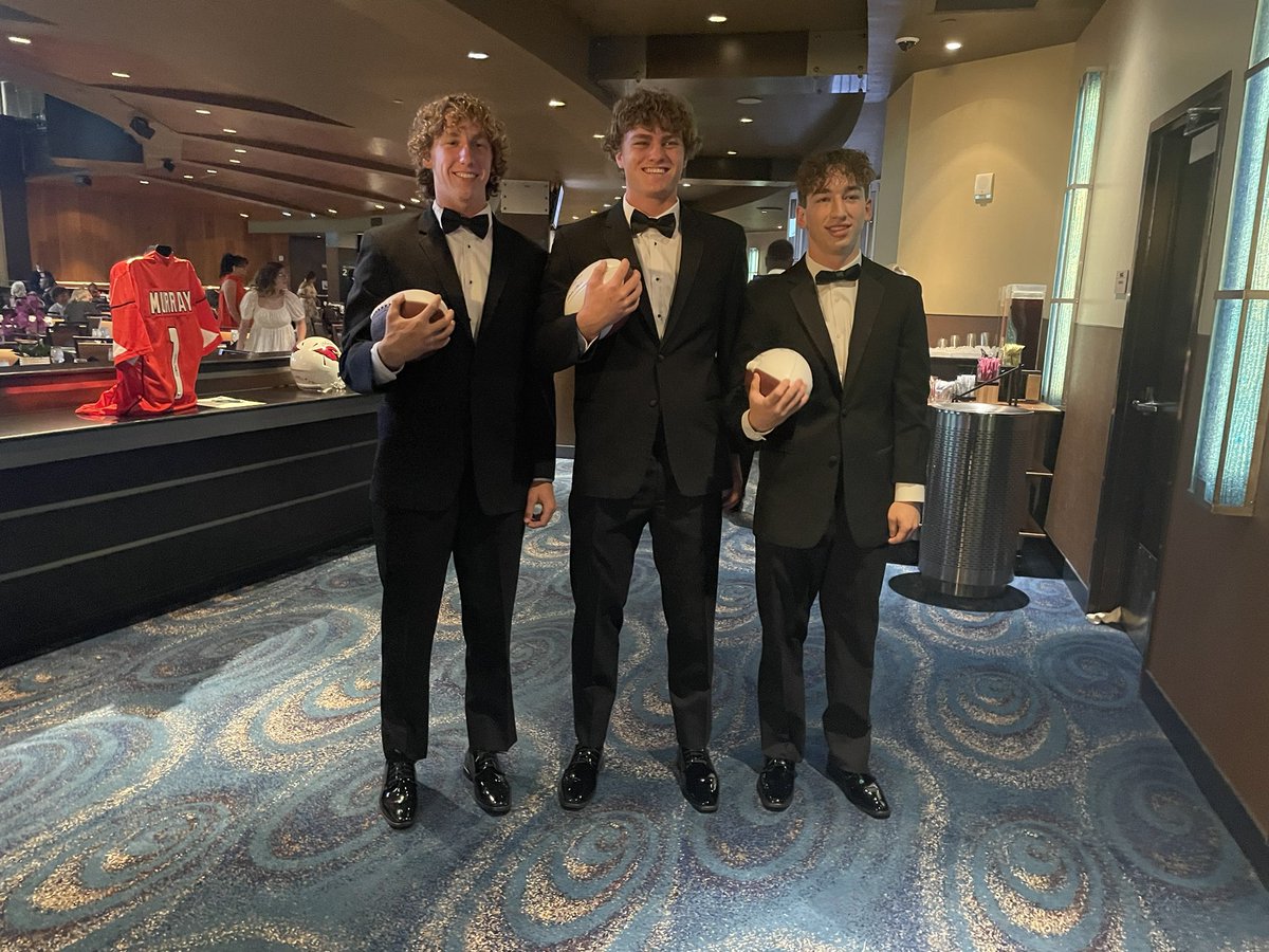 Great to see three future <a href="/GoAugie/">Augustana Vikings</a> players honored at the National Football Foundation Valley of the Sun banquet today.  #ScholarAthletes <a href="/aust_johnston/">Austin Johnston</a> <a href="/MackMolander/">Mack Molander</a> <a href="/Jaxonhaynes11/">Jaxon Haynes</a> <a href="/Eastmark_FF/">Eastmark High School Football</a> <a href="/HHS_Athletics_1/">HamiltonAthletics</a> <a href="/CoachOJ_/">Jerry Olszewski</a> <a href="/CoachCBrink/">Casey Brink</a>