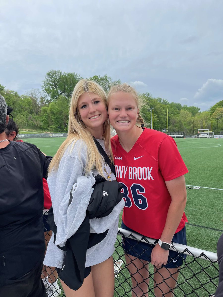 Looking forward to seeing this matchup for years to come @paytonbloedow @GabbyBjuganLax #MNGals #CollegeLacrosse