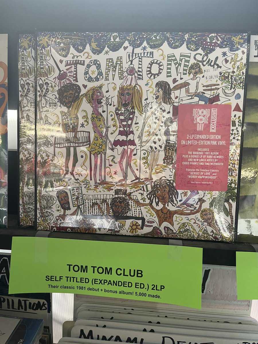 NightNurse1Love's tweet photo. Record Store Day 2023 at Wax Trax Records in Denver, CO #RSD2023 #RSD #RecordStoreDay #RecordStoreDay23 #wax #vinyl #records #recordstore #HughMundell #AugustusPablo #TomTomClub #WaxTraxRecords #Denver #Reggae https://t.co/4VVZZiQcNn
