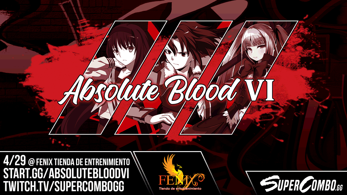 SuperComboGG's tweet photo. Les recordamos ABSOLUTE BLOOD VI viene este fin de semana en Costa Rica - 🆕ahora en Tienda Fenix!
🌙 Torneos de #MBTL, #MBAAC y #BBCF!
📜 https://t.co/VxB9RwFTdx
📺 https://t.co/8n8dvpBRnj
📍 Sab. 29 @ Tienda Fenix: https://t.co/ovpKkwaCBK
🔗 Presentado por @MeltyCR https://t.co/CdtF7TrrmO
