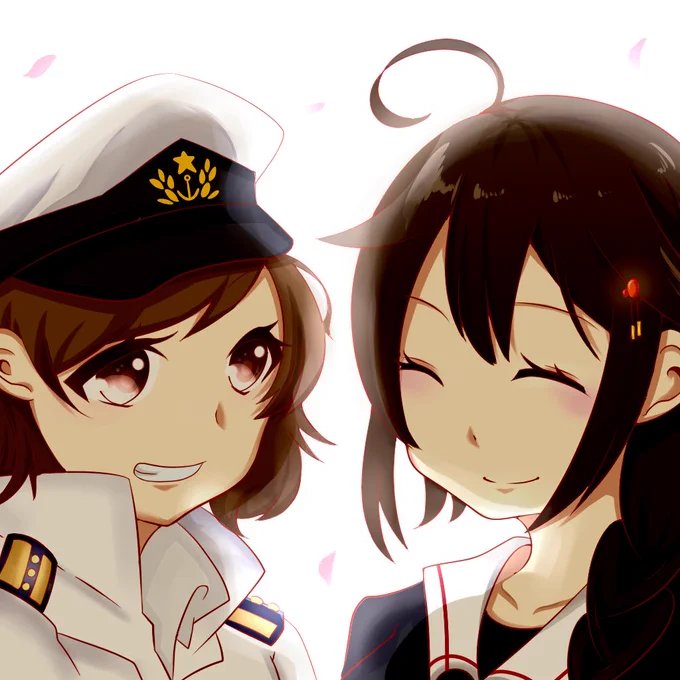艦これ10周年おめでとうございます時雨ちゃん最古の絵が、2014年に、ケッコンカッコカリ記念に描いたものでした。これからもずっと長く愛されるコンテンツでありますように・・・。#艦これ10周年 