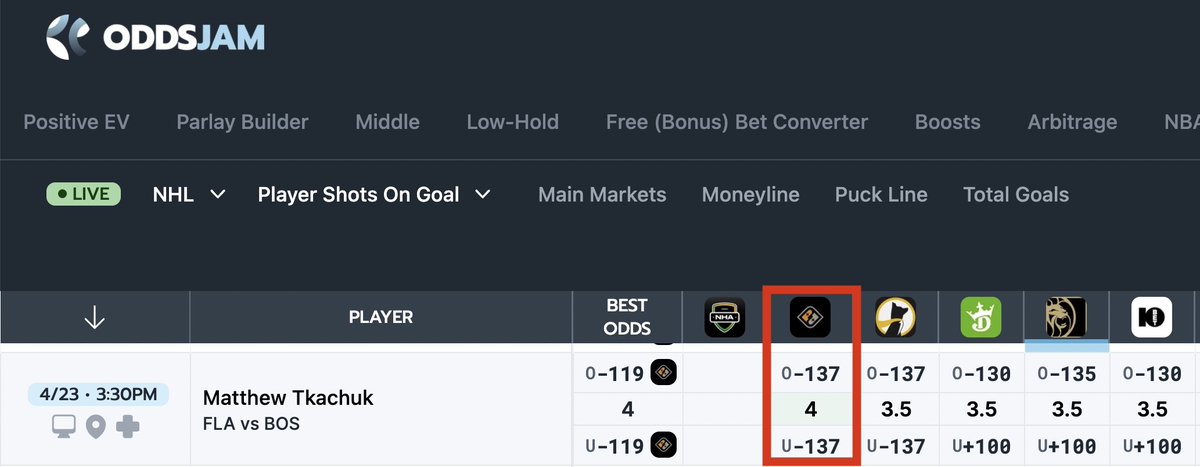 +EV Bettors tweet media