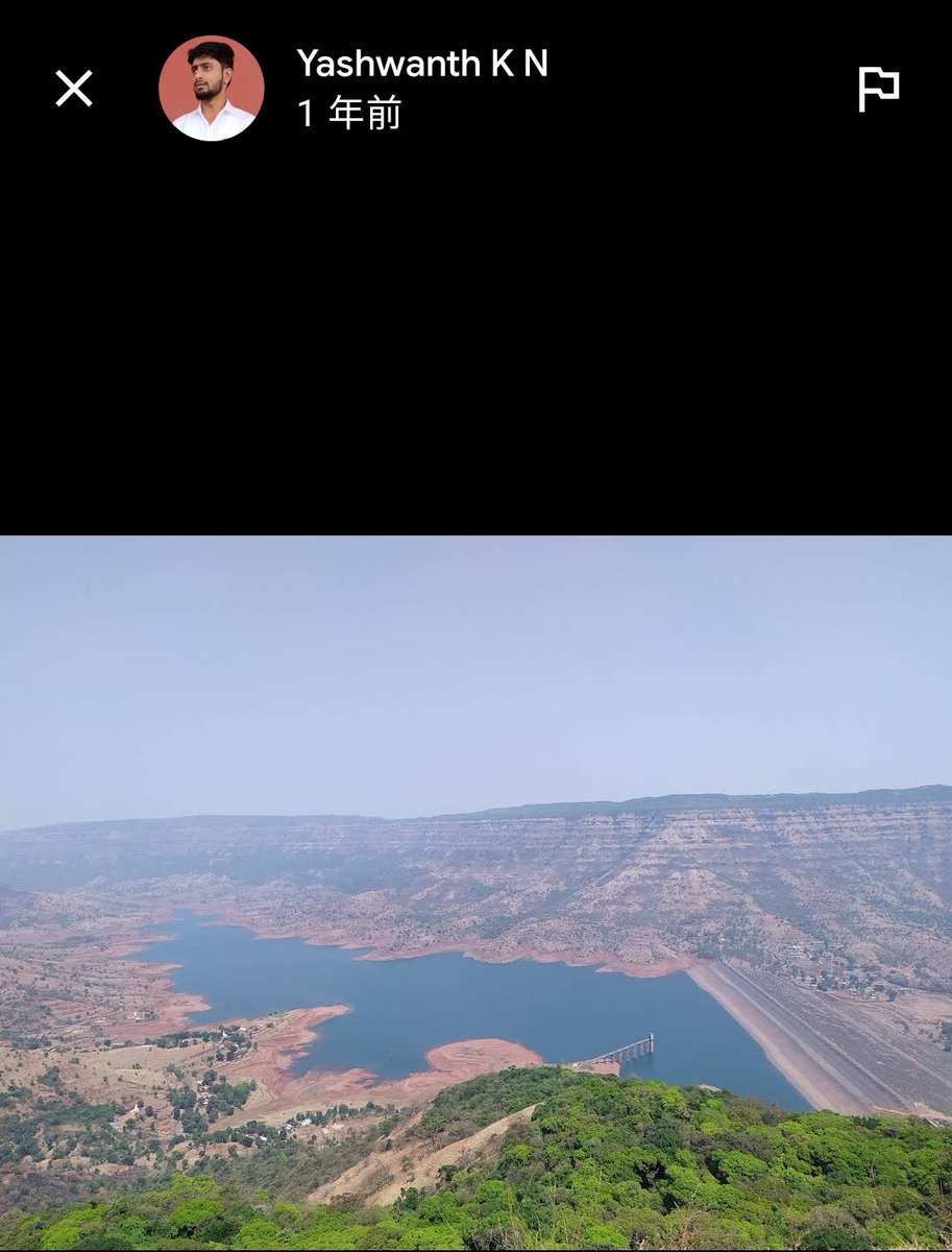 zaabii's tweet photo. Dosti 馬&amp;バイクで走る湖シーンのロケ地
Balkawdi Dhom Dam, Wai
バルカウディ・ドム・ダム, ワイ
https://t.co/b65y9MqNzW
Maharashtra州
日本から行くとしたらムンバイから車で5時間/ハイデラバードから11時間。遠くて今回の旅では行かないけど地図で聖地巡礼するの楽しい!
旅行前にRRR浴びます🔥🌊 https://t.co/6TpjZreSGV