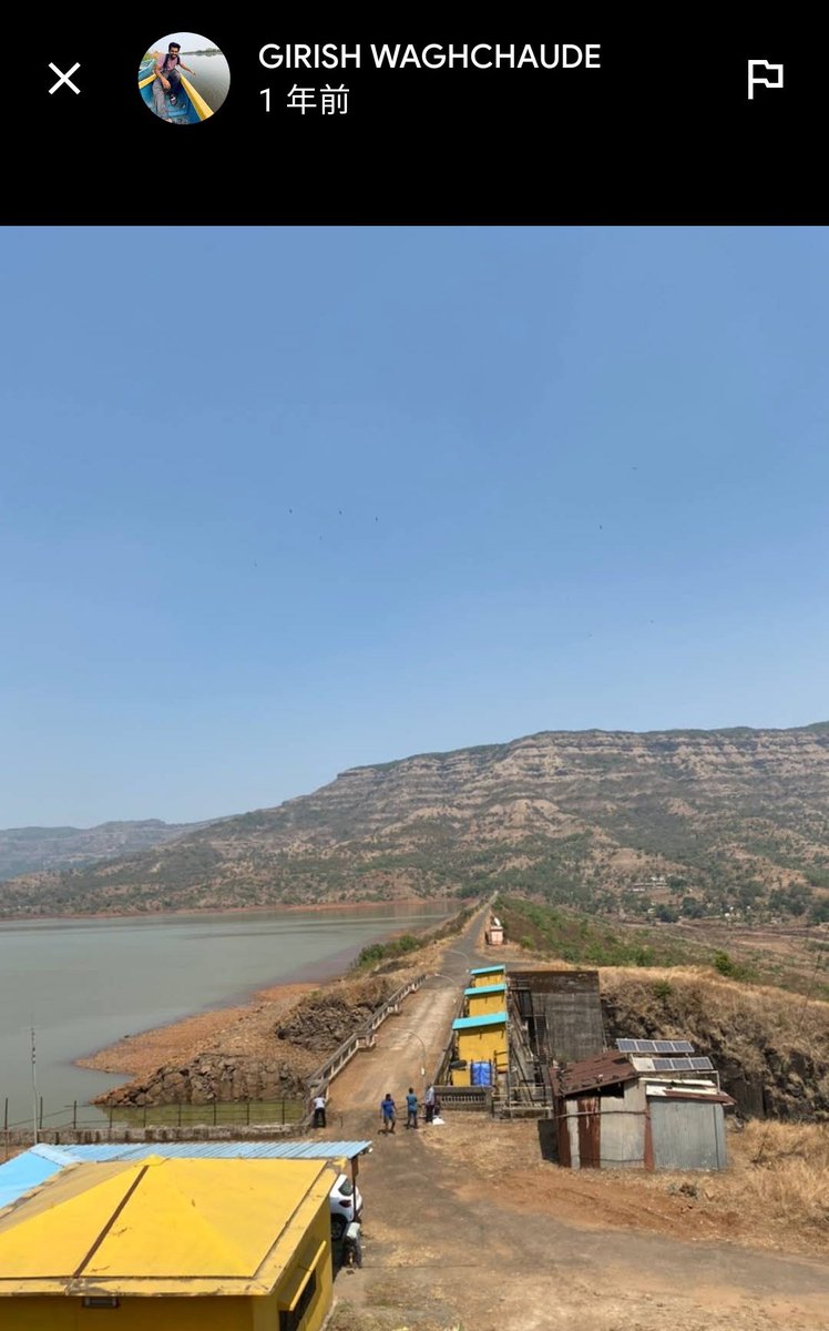 zaabii's tweet photo. Dosti 馬&amp;バイクで走る湖シーンのロケ地
Balkawdi Dhom Dam, Wai
バルカウディ・ドム・ダム, ワイ
https://t.co/b65y9MqNzW
Maharashtra州
日本から行くとしたらムンバイから車で5時間/ハイデラバードから11時間。遠くて今回の旅では行かないけど地図で聖地巡礼するの楽しい!
旅行前にRRR浴びます🔥🌊 https://t.co/6TpjZreSGV