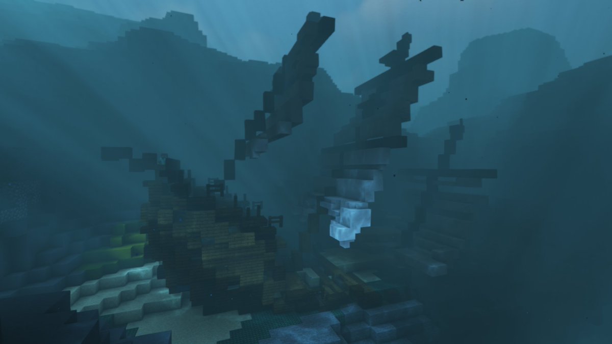 沈没船
#minecraft