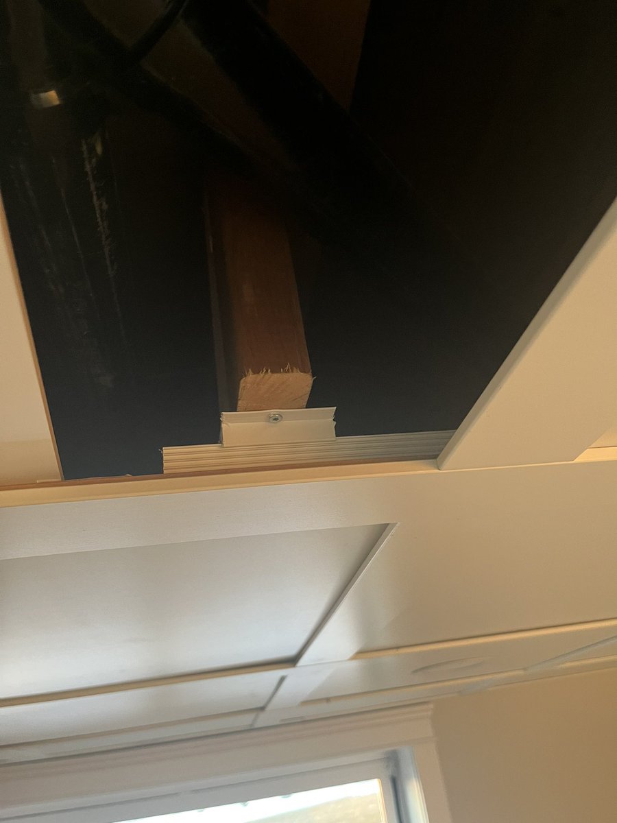 cnoll19's tweet photo. @rhofford It’s from Costco can’t remember the name but I didn’t like the older suspended ceiling tile look with the metal track https://t.co/OMZnvMnvAT