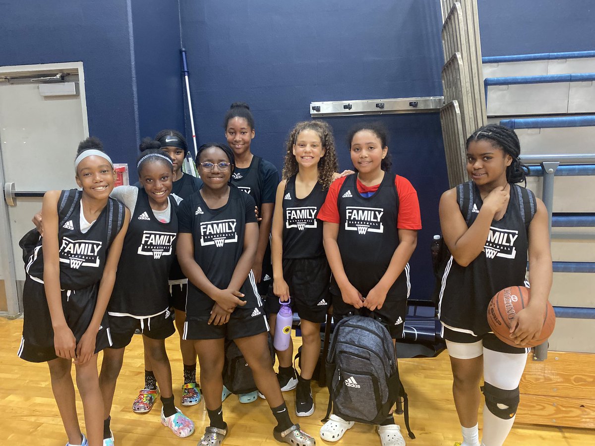 AuthorKHubbard's tweet photo. We got our first win today! So proud of these girls, we’re learning and growing and getting better each game! It’s going to be a great summer! @FAMfirstGBB #FAMWay https://t.co/Hx2CINzJzi