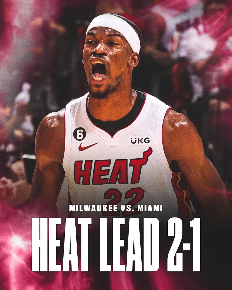 The Heat go up 2-1 in the 305 🔥