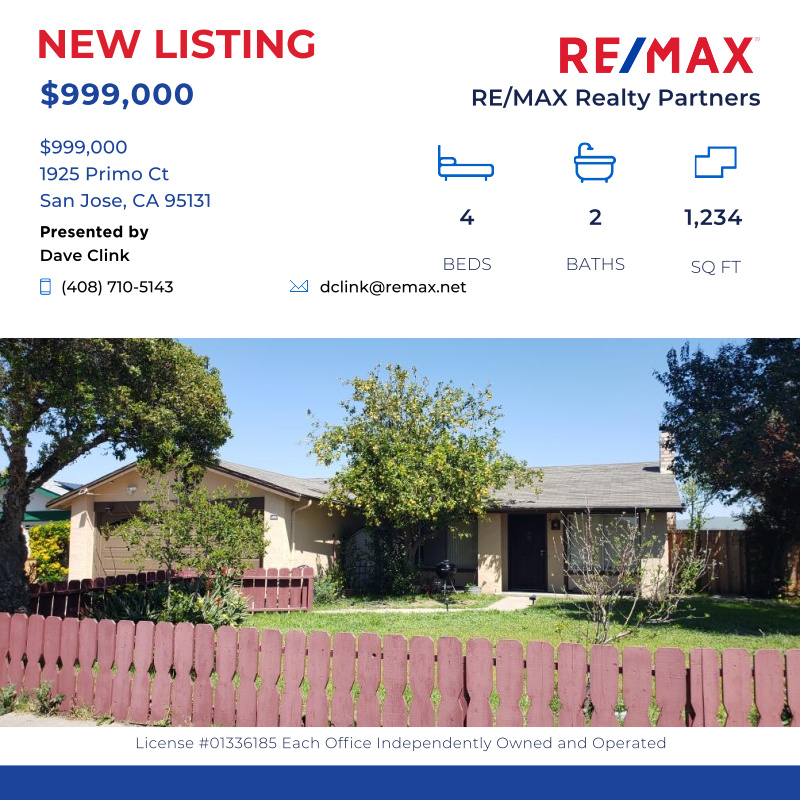 daveclink's tweet photo. Charming 4-bedroom home in great location. Fourth bedroom could be used as home office. Great location near shopping, dining, BART station a...

Click here for details:
https://t.co/TCQmApOriE https://t.co/loAV2CCo0y