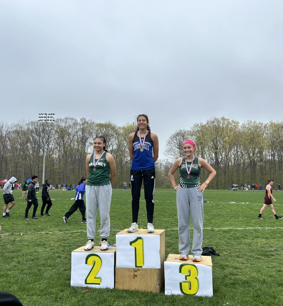 LsmBoosterClub's tweet photo. Congratulations to all of our athletes, who placed in the Patriot games today. Gabie Zeller and Mike Johnson on their first place finish in the Pentathlon and Ethan Ramirez on his 6th place finish. Also congratulations to Andrew Wright on his 6th place finish in the pole vault! https://t.co/OI8sZXQCU0