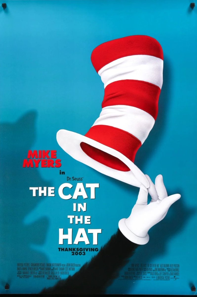 TeaserArchive's tweet photo. The Cat in the Hat (2003) https://t.co/Gpv8e7Xsee