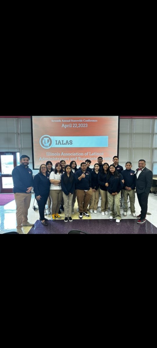 LMSMrZunigaLIA's tweet photo. The @WeGoD33 @latinosinacti0n participated in the @IllinoisALAS student panel today. They did such a great job and enjoyed learning from such fantastic individuals. Thank you to @KassirMary and all of IALAS that invited us to such a great event!#LIA #famiLIA #WeGo #igniteLMS ⚡️ https://t.co/wcqUsRqhiS