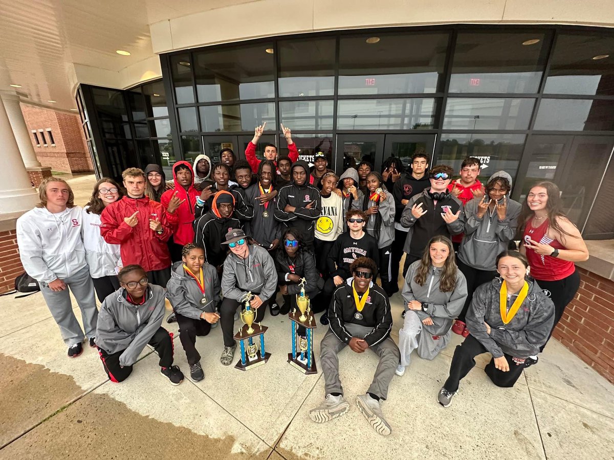 smyrnahs's tweet photo. Smyrna Boys team placed first and the girls placed second at the 2023 Art Madric Hall of Fame Invitational! 🦅 https://t.co/TTEq1PaR9D