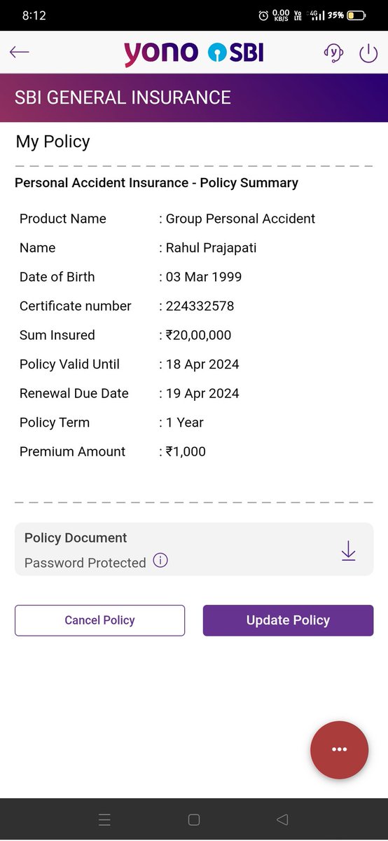 Rahul7979_s's tweet photo. @sbigeneral 
I open new account in sbi on 19/04/2023.They force me to take accidental insurance worth 1000₹.
Certificate No : 224332578
I can't afford any insurance please cancel this policy and give my money back in my account
@TheOfficialSBI @SBILife https://t.co/BwsySHUeut